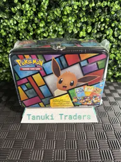 Pokemon TCG Collector's Treasure Chest Metal Box 2021 [ Eevee Edition ] NEW 820650809514 - Image 1