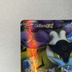 Pokemon Dark Explorers 105/108 Raikou EX Full Art Holo Rare NM - Image 2