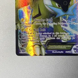 Pokemon Dark Explorers 105/108 Raikou EX Full Art Holo Rare NM - Image 5