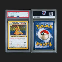 Dragonite Holo 4/62 Fossil Set PSA 5 EX 1999 WOTC Vintage Classic Pokemon Card - Image 2