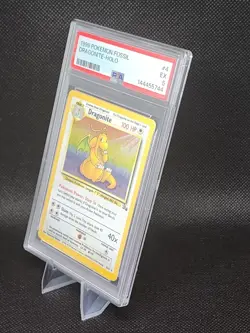 Dragonite Holo 4/62 Fossil Set PSA 5 EX 1999 WOTC Vintage Classic Pokemon Card - Image 5