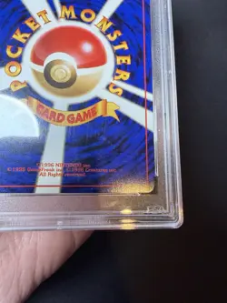 PSA 8 NM-MT Gyarados Base Set Japanese Holo 130 Pokemon Card *Damaged Case* - Image 5