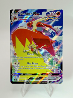 Pokemon Blaziken VMAX TG15/TG30 - Silver Tempest - Trainer Gallery - NM - Image 3
