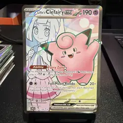 Lillie's Clefairy ex 173/159 UR Journey Together Pokemon NM - Image 1
