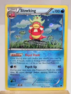 Pokemon TCG - Slowking 21/122 - XY Breakpoint Alternate Art Cosmos Holo - Image 1
