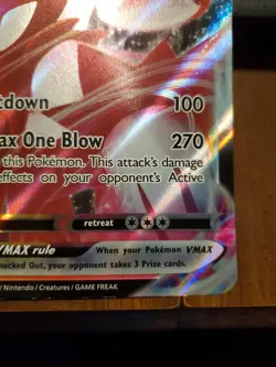 JUMBO Single Strike Urshifu VMAX Promo Card 086/163 Pokemon - Image 5