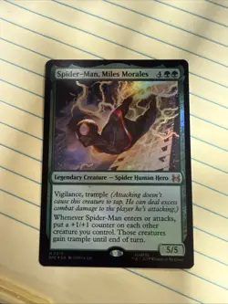 Spider-Man, Miles Morales FOIL MTG SPE Nm/M *ON HAND* - Image 1