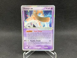 Deoxys ex 99/107 - Pokemon 2005 - EX Deoxys - Holo - NM - SWIRL * - Image 1