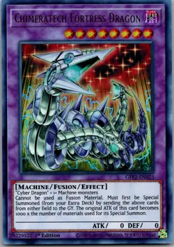 Chimeratech Fortress Dragon GFP2-EN123 Yu-Gi-Oh 1st Edition LP - Image 1