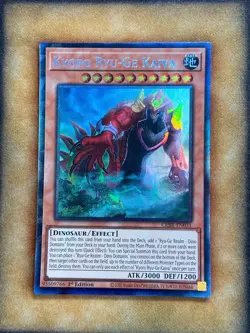 Yugioh Kyoro Ryu-Ge Kaiva CRBR-EN031 Collector Rare 1st Ed NM - Image 1