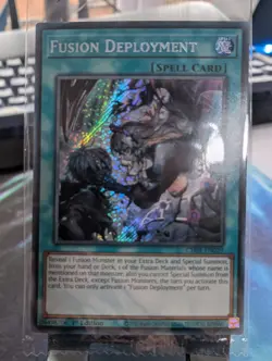 YuGiOh! Fusion Deployment CH01-EN029 Secret Rare SEALED 1st Ed* - Image 1