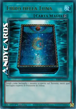 LIBRO DELLA LUNA (Book Of Moon) • Ultra R • RA02 IT050 • 1Ed • Yugioh ANDYCARDS - Image 1