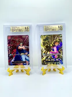 One Piece Ben Beckman & Lilith SP OP09-009 OP07-111 Set Japanese BGS 9.5 - Image 1