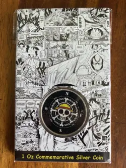 🏴‍☠ One Piece Netflix- OP- 1 Oz Silver Coin: Rare #/1000 🏴‍☠ - Image 4