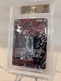 One Piece St. Ethanbaron V. Nusjuro Special Alt Art Rare OP13-080 RED LETTERS - Image 1