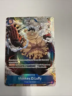 Monkey.D.Luffy (TR) OP11-058 Carrying On His Will Treasure Rare ENGLISH NM+ OP13 - Image 1