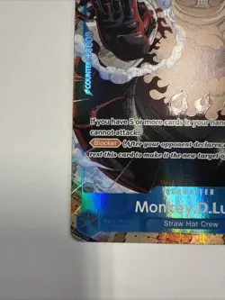 Monkey.D.Luffy (TR) OP11-058 Carrying On His Will Treasure Rare ENGLISH NM+ OP13 - Image 5