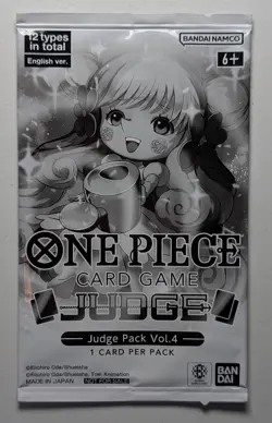 [21 Available] One Piece TCG [Sealed] [Judge Pack] [Vol.4] - Image 1
