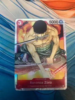 Roronoa Zoro ST01-013 - One Piece TCG - Starter Deck 1 SR Near-Mint Foil English - Image 1