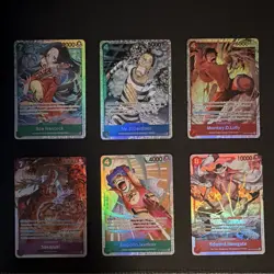 Bandai One Piece Card Game OP-06 Special Foil Character Lot 6 English Luffy - Image 1