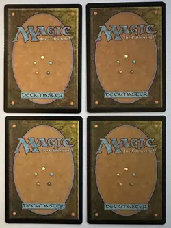 MTG / Mountain (X4) Kamigawa: Neon Dynasty JP Full Art Basic Lands Reg NM - Image 2