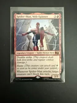 Spider-Man, Web-Spinner Marvel MTG Foil - Image 1