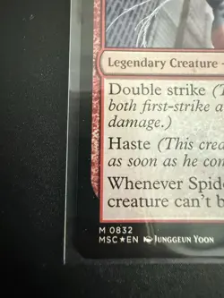 Spider-Man, Web-Spinner Marvel MTG Foil - Image 5