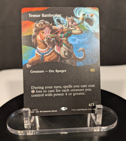 MTG Temur Battlecrier SHOWCASE Non-Foil NM Tarkir Dragonstorm TDM #0372 - Image 1
