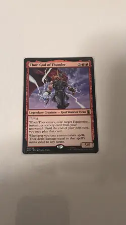 MTG Thor God of Thunder - Marvel Super Heroes - Image 1