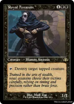JP Royal Assassin (Retro Frame) 310 Dominaria Remastered Rare LP - Image 1