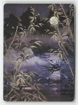 Swamp (297) Art Card 81 Art Series: Kamigawa: Neon Dynasty Magic NM - Image 1