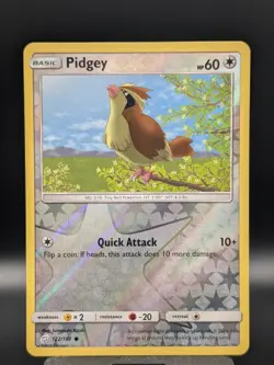 Pidgey 121/181 - SM Team Up Reverse Holo NM Pokemon TCG - Image 1