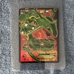 Pokemon TCG Rayquaza EX 123/124 Dragons Exalted Full Art Ultra Rare Holo - Image 1