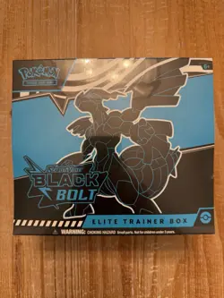 Pokemon TCG Black Bolt ETB New/Sealed Elite Trainer Box - Image 1