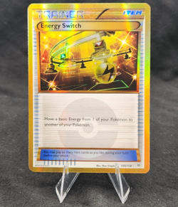 Pokemon TCG Energy Switch 109/108 Secret Rare Holo Roaring Skies ENG - Image 1