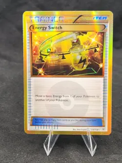 Pokemon TCG Energy Switch 109/108 Secret Rare Holo Roaring Skies ENG - Image 2