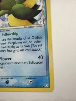 Bellossom 19/110 Holon Phantoms MP/LP Delta Species Vintage Pokemon - Image 4