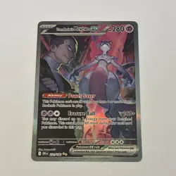 The Pokemon Company Team Rocket's Mewtwo ex 231/182 SV10 SIR Holo EX - Image 1