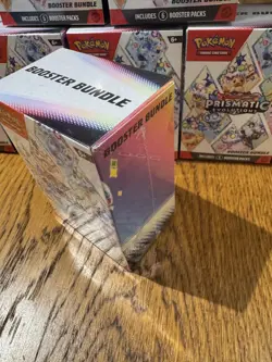 X10 Pokemon Prismatic Evolutions Booster Bundle Sealed New - Image 5