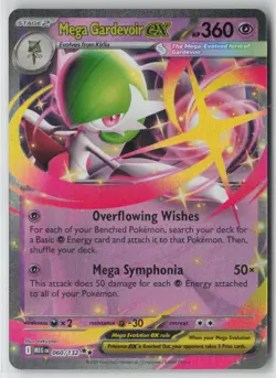 Pokemon Mega Gardevoir ex Holo #060/132 ME01: Mega Evolution Near Mint or Better - Image 1