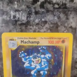 Pokemon TCG Base Set Machamp 8/102 1st Edition English Lot 2 Holo/Regular - Image 3