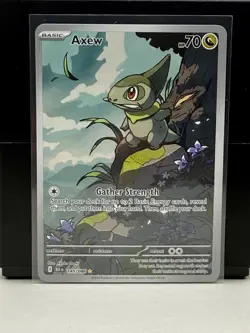 Axew - 145/086 SV:Black Bolt Illustration Rare Pokemon TCG - Image 1
