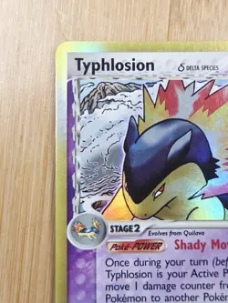 Typhlosion Delta Species 12/101 EX Dragon Frontiers Holo Rare Pokemon 2006 NM - Image 3