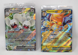 Pokemon Paldea Adventure Chest Maushold EX 155/182 & Pawmot EX 073/197 - SEALED - Image 1