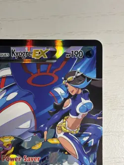 Pokemon Team Aqua's Kyogre EX Ultra Rare Holo Double Crisis 6/34 Full Art - Image 4