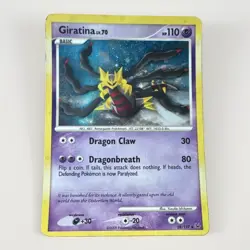 Giratina Lv. 70 28/127 Platinum Holo Rare Pokemon TCG English 2009 HP110 - Image 1