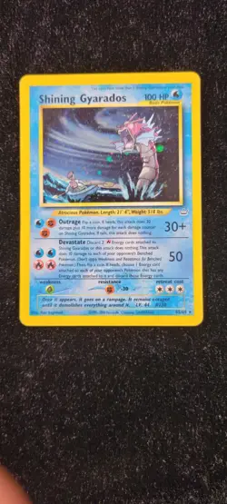 Shining Gyarados 65/64 Neo Revelation Holo Secret Rare Unlimited English - Image 3