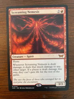 MTG Screaming Nemesis Duskmourn: House of Horror Regular - Image 1