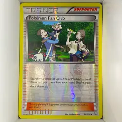 Pokemon Fan Club 94 Flashfire Uncommon Reverse Holo English - Image 1