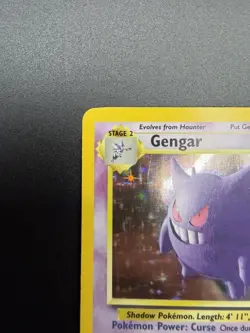 Pokemon TCG Fossil Unlimited 5/62 Gengar Holo Rare - Image 2